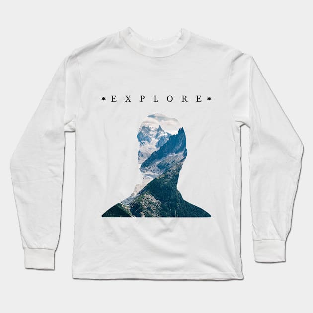 Explore the world Long Sleeve T-Shirt by Nikheel